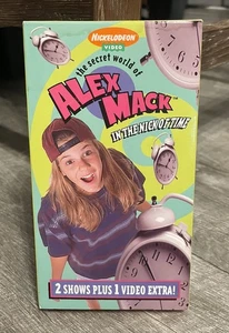1996 Nickelodeon Alex Mack In The Nick Of Time VHS W/ INSERT - Imagen 1 de 9