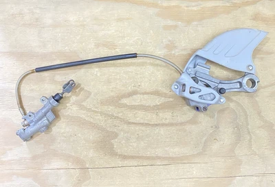 2004 YAMAHA YZ125 YZ450F WR250F WR450F Rear Brake Caliper Master Cylinder Set - Image 1 of 4