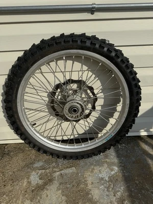 2014 2015 YAMAHA YZ250F yz450f excel front wheel rim tire disc brake rotor oem - Image 1 of 4