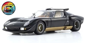 Kyosho Originale 1/18 Lamborghini Miura Svr Nero KS08319BKG JDM - Foto 1 di 10