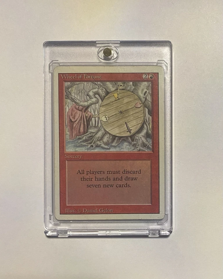 💰Wheel of Fortune Magic The Gathering Mtg Revised Card💰 - Image 1 of 2