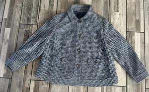 Talbots Petites Tweed Style Jacket Wool/ Acrylic  Casual Jacket Size 16 - Picture 1 of 7