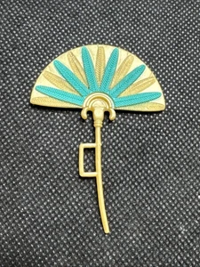 Monster High Replacement Cleo de Nile Gloom Beach Gold Fan - Foto 1 di 2