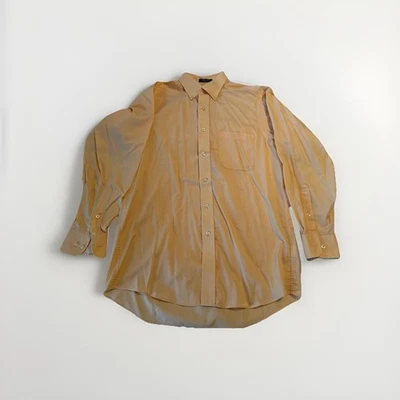 Chaps Men’s Medium Peach Button Down Dress Shirt - Image 1 of 4