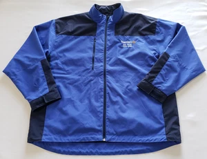 Walmart Associate Jacket XL Full Zip Employee Work Team Blue Pockets Mesh Lining - Picture 1 of 7