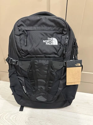 Mochila de reconocimiento unisex The North Face bolsa de viaje escolar para caminata TNF negra mochila de día Foto 1 de 2