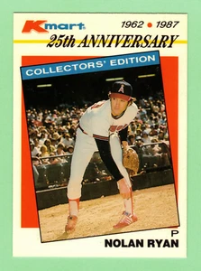 1987 NOLAN RYAN TOPPS KMART 25TH ANNIVERSARY CALIFORNIA ANGELS #20 - Picture 1 of 2