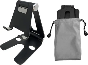 Cell Phone Tablet Fully Foldable Stand Dock Holder Cradle Mount Organizer Charge - Picture 1 of 12
