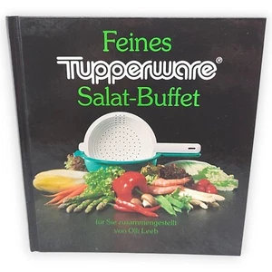 Feines Tupperware Salat Buffet Olli Leeb Kochbuch Rezepte 2 Auflage Rohkost Buch - Bild 1 von 7