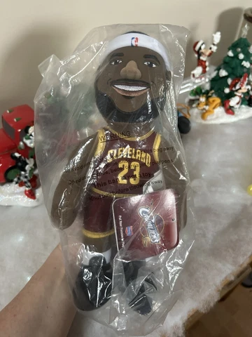Lebron James NBA Plush Bleacher Creature Cavs 23 New W Tags Cover