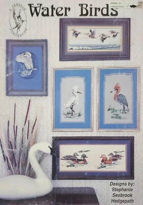 Water Birds Cross Stitch Patterns By Pegasus b8 - Image 1 of 4