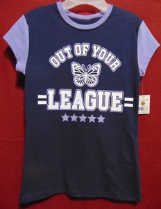 OUT OF YOUR LEAGUE ** Girl's Size 14 by Shaded Pink NEW With Tag! - Picture 1 of 6