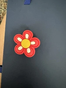 Cute Pink Flower Croc shoe Charm - Picture 1 of 1