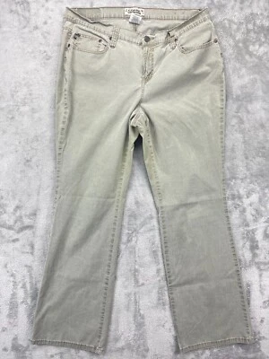 Pantalones para mujer Z Cavaricci verdes talla 18 mezcla de algodón spandex ligeros cómodos Foto 1 de 4