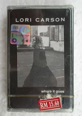 Where It Goes by Lori Carson Rare 1995 Malaysia Cassette Tape New Sealed - Image 1 of 3
