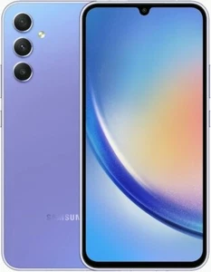 Smartphone Samsung Galaxy A34 128GB 5G Impresionante Violeta Doble SIM Doble SIM Desbloqueado - Imagen 1 de 6