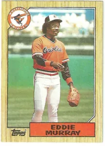 ORIOLES EDDIE MURRAY BALTIMORE #120 - TOPPS CASI NUEVO - MONTADO 1987 - Imagen 1 de 2