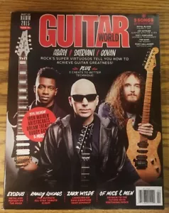 Guitar World Magazine April 2015 Tosin Abasi Joe Satriani Guthrie Govan - Picture 1 of 1