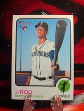 Julio Rodriguez 2022 Topps Heritage High Number Nickname Variation J-Rod Rookie