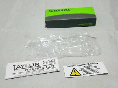 Cuchillo verde SCHRADE SCHA7SMBR Taylor Brands caja vacía Foto 1 de 3
