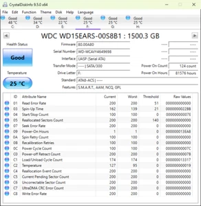 Western Digital Caviar Green 1.5TB WD15EARS 5400 RPM 3.5" Internal Hard Drive - Picture 1 of 11