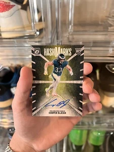 2024 Panini Donruss Optic Cooper DeJean HashMarks Auto Case Hit Eagles - Picture 1 of 10
