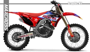 Maxcross Design Graphic kit Decal Stick HONDA CRF250R CRF450R CRF450X /L/RL/RX - Picture 1 of 5