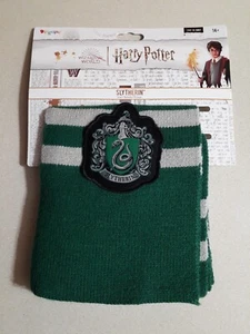 Sciarpa Serpeverde Scuola Harry Potter Hogwarts Deluxe  - Foto 1 di 3