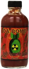 Da Bomb Ghost Pepper Hot Sauce 4oz