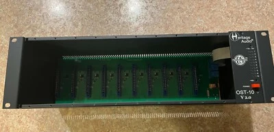Heritage Audio OST10v2 500 SeriesRack forAPI SSL AEA Heritage modules AuthrDealr - Image 1 of 4