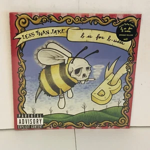 LESS THAN JAKE b is for b-sides Lp YELLOW COLORED Vinyl Record , SEALED / NEW - Picture 1 of 3