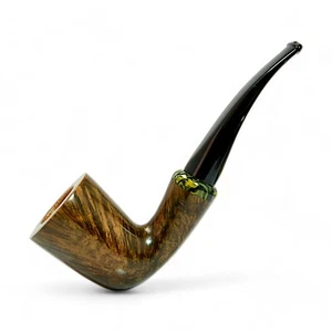 Bruyère Pfeife Freehand Smoking Pipe Artisan Tabakpfeife mit Ring Selten Unikat Pipe - Bild 1 von 7