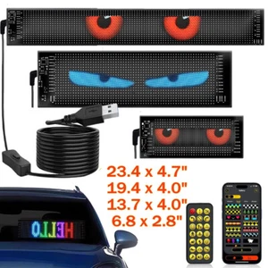 Truck-Specific Devil's Eye LED-Screen Car Eye Light DIY Truck Dynamic LED Light - Picture 1 of 30