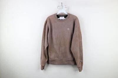 Sudadera vintage Champion para hombre talla pequeña desgastada logotipo clásico lavado ácido Foto 1 de 4