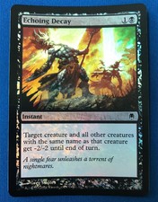 MTG Magic the Gathering ECHOING DECAY Darksteel FOIL