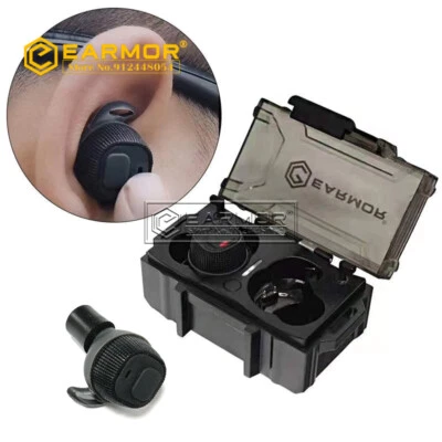 EARMOR M20 Electronic Earplugs Headset Anti Noise Ear Plug Noise Hunting Silicon