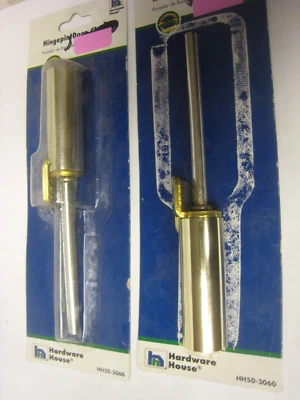 2 Herrajes Casa Acero Bisagra Pin Cierre Puerta HH50-3060 Acabado Latón Foto 1 de 4