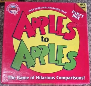 Caja de fiesta Apples to Apples 2005 ganador del premio 1000+ tarjetas COMPLETA - Imagen 1 de 2
