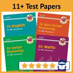 11 Plus Bundle (for GL) Practice Papers | Ages 10-11 | with Answers - CGP NEW - Imagen 1 de 12