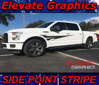 Calcomanías adhesivas de vinilo gráficas rayas laterales para Ford F-150 3M 2009-2020 Foto 1 de 4