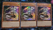 Yugioh 3x Inspector Boarder DUDE Ultra Rare 1st Edition LP Playset