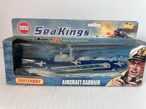 Vintage Matchbox SeaKings K-304 Aircraft Carrier - Picture 1 of 8