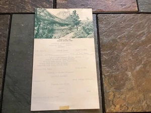 1947 Prince of Wales Hotel, Glacier National Park Lunch Menu - Picture 1 of 4