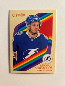 Mikhail Sergachev, Retro-Variation Rainbow #131 - 2023-24 O-Pee-Chee - Picture 1 of 1