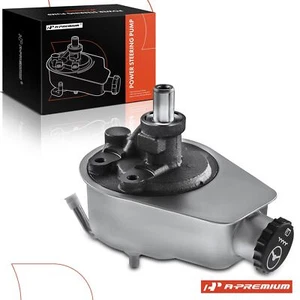 Power Steering Pump w/ Reservoir for Chevy C10 K20 Suburban P30 GMC C1500 Jimmy - Foto 1 di 11