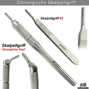 Skalpellgriff Klingenhalter Messer Dissektion Skalpell Halter Einstellbar Dental - Bild 1 von 8
