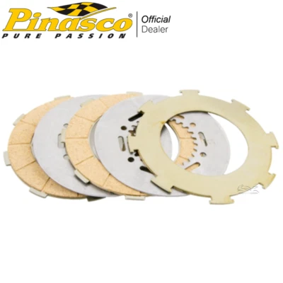 KIT DISCHI FRIZIONE RINFORZATI PINASCO PER VESPA PX 200 -25090603 - Imagen 1 de 3