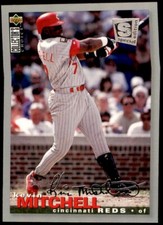 1995 Collector's Choice SE Silver Signature #203 Kevin Mitchell nJaulD