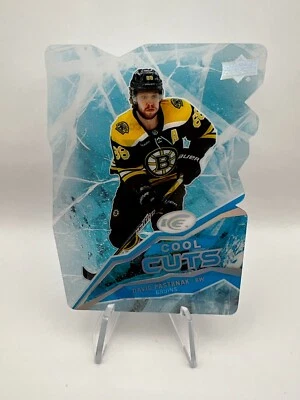 David Pastrnak - 2022-23 Upper Deck Ice Cool Cuts Stars #CC-1 Boston Bruins - Image 1 of 2
