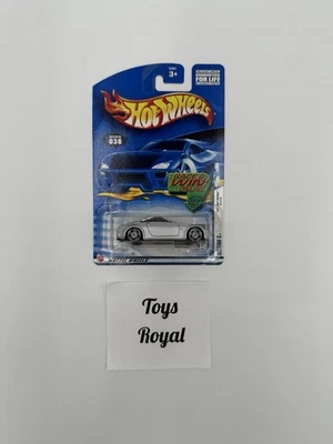 Llantas Hot Wheels Nissan Z de colección fundidas a presión 2002 primera edición #038 plateadas/PR5 NUEVAS EN CAJA Foto 1 de 2